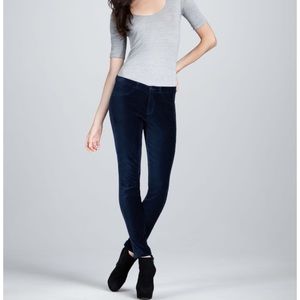 801 jbrand velvet legging skinny - nirvana blue 26